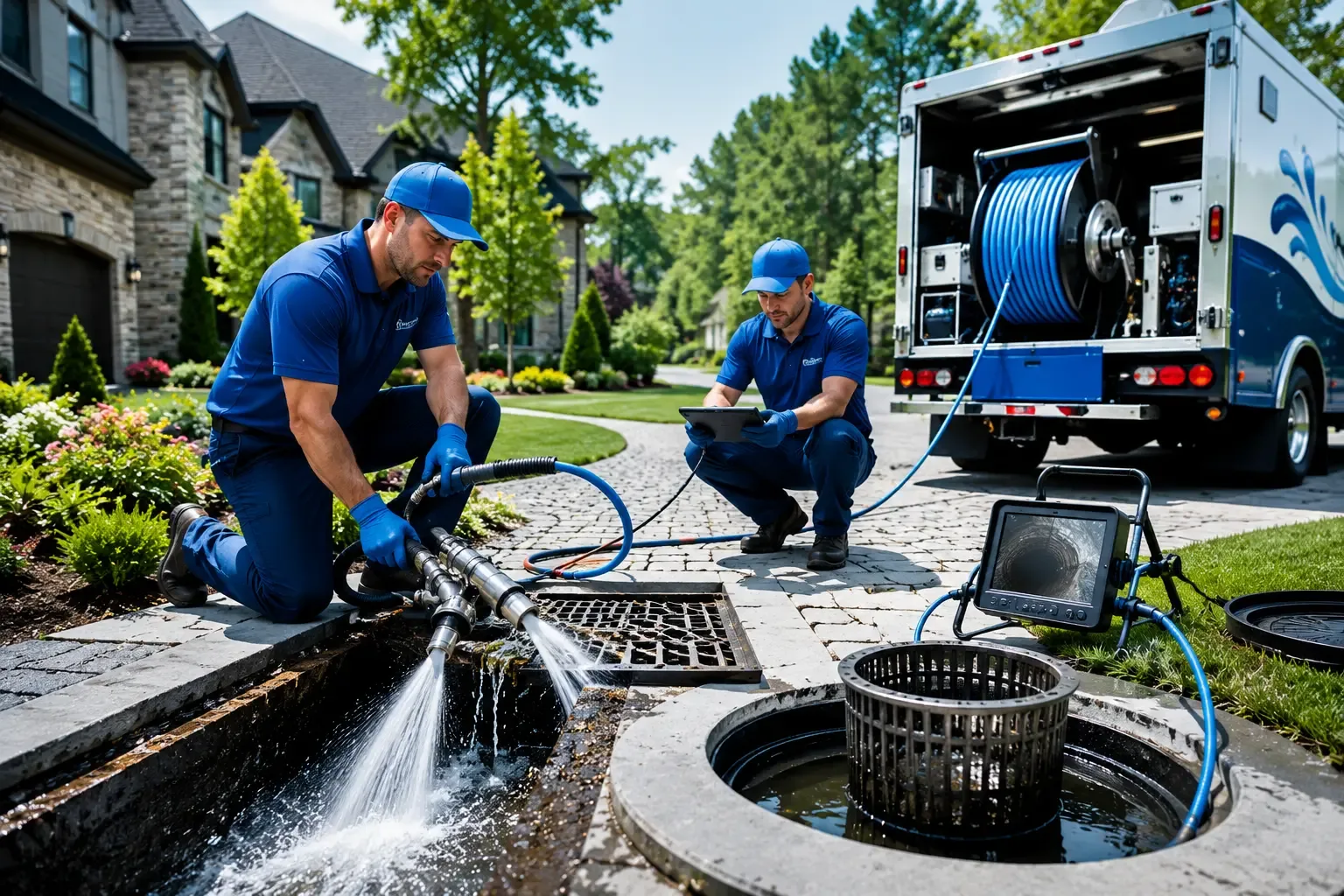 Local outdoor drain cleaning professionals in Burr, NE