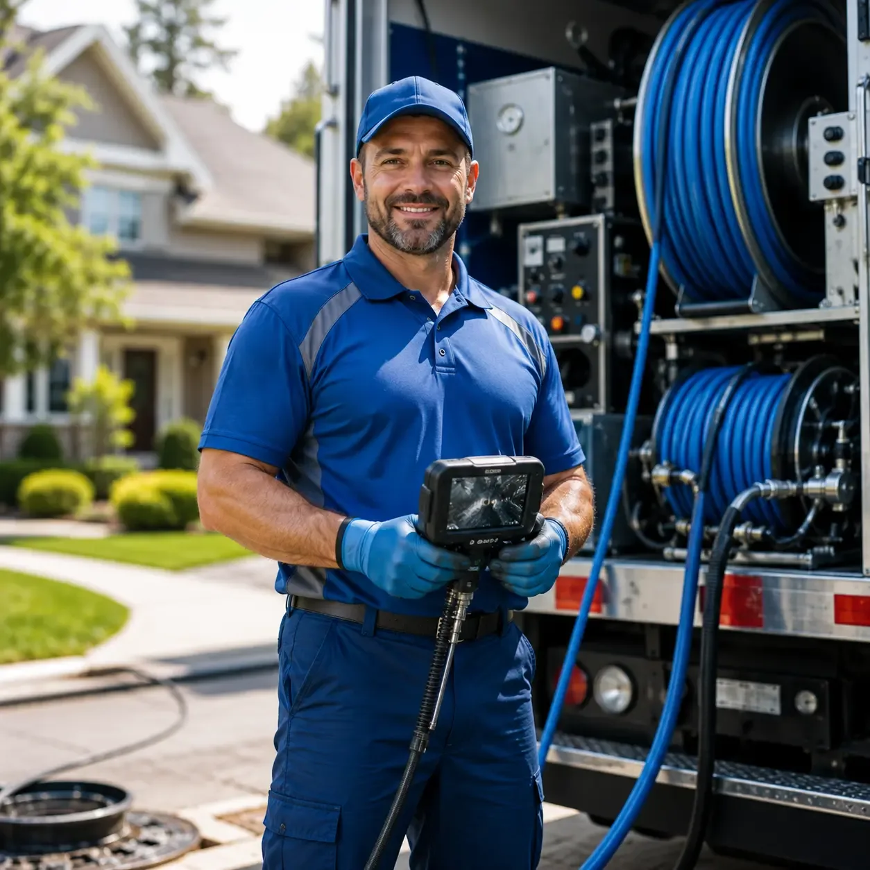 Local outdoor drain cleaning specialists in Burr, NE